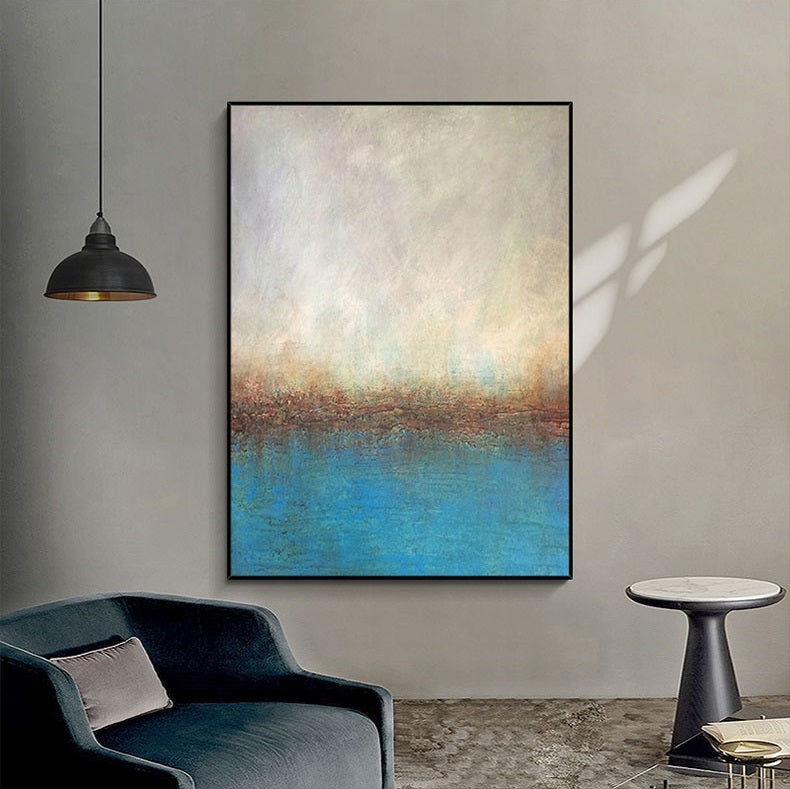 Handcrafted Abstract Painting Fine Wall Art For Homedecor AB0019A