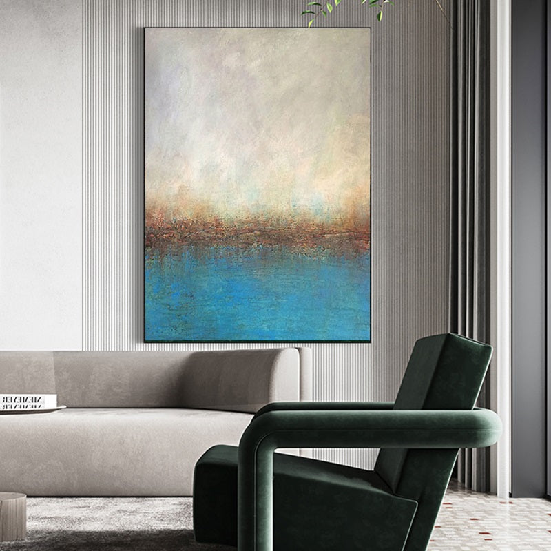 Handcrafted Abstract Painting Fine Wall Art For Homedecor AB0019A
