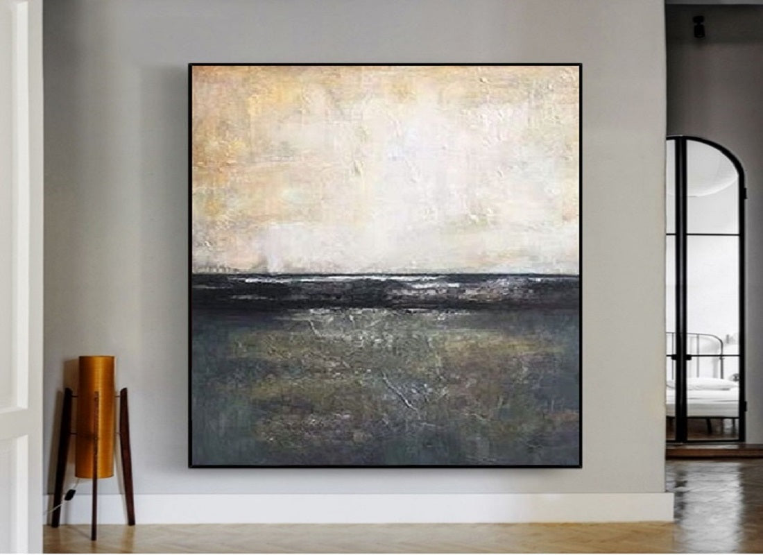 Handcrafted Abstract Painting, Modern Wall Art for Home Decor AB0020C