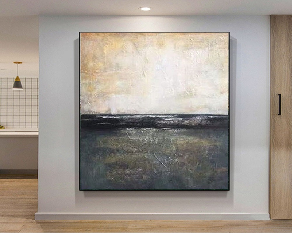 Handcrafted Abstract Painting, Modern Wall Art for Home Decor AB0020C