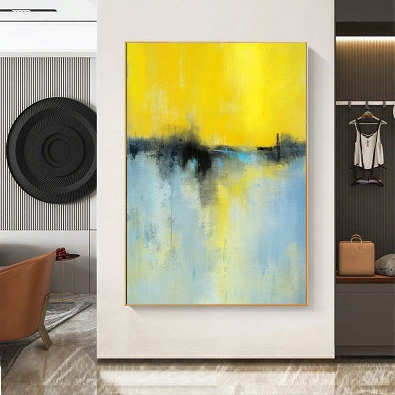 Handcrafted Abstract Painting Fine Wall Art For Homedecor AB0035A