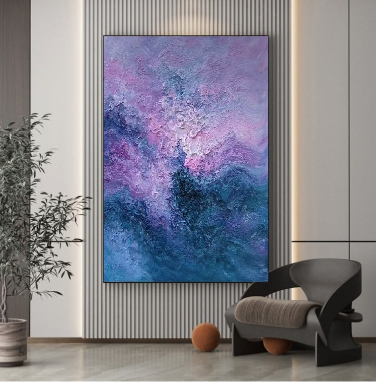 Handcrafted Abstract Painting Fine Wall Art For Homedecor AB0056A