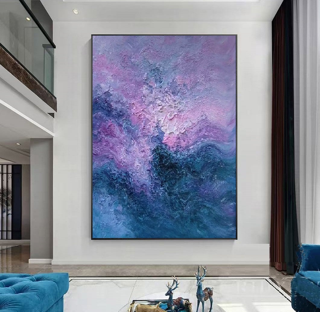 Handcrafted Abstract Painting Fine Wall Art For Homedecor AB0056A