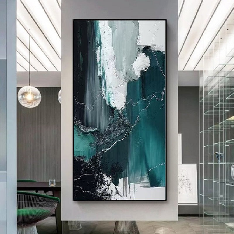 Handcrafted Abstract Painting Fine Wall Art For Homedecor AB0069B