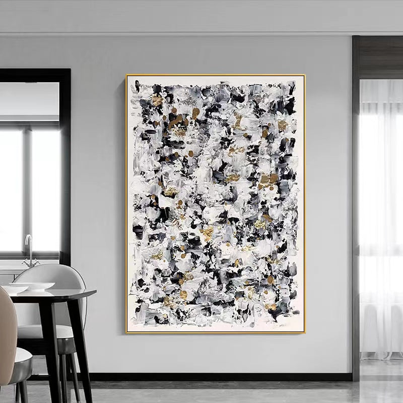 Handcrafted Abstract Painting, Modern Wall Art for Home Decor AB0075A