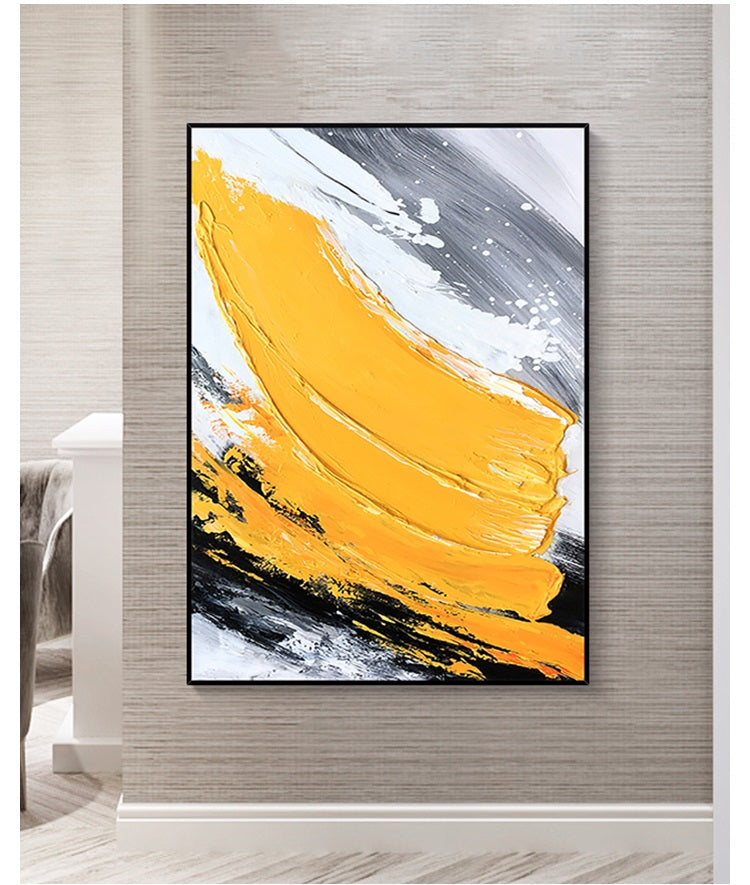 Handcrafted Abstract Painting Fine Wall Art For Homedecor AB1003