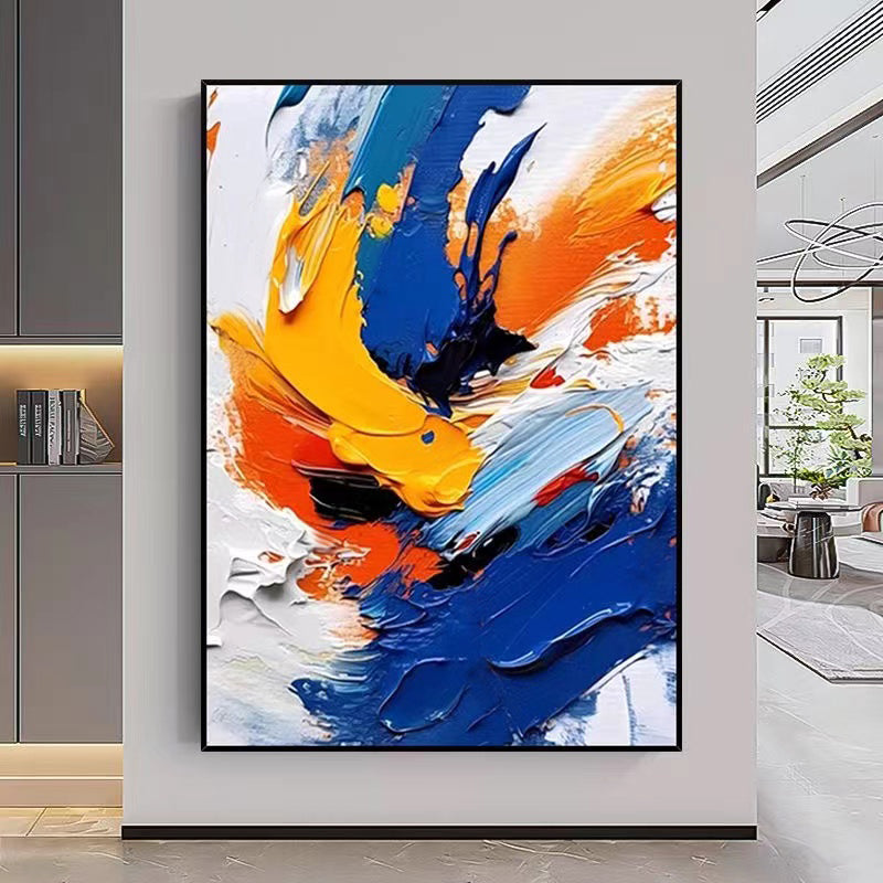 Handcrafted Abstract Painting Fine Wall Art For Homedecor AB1006