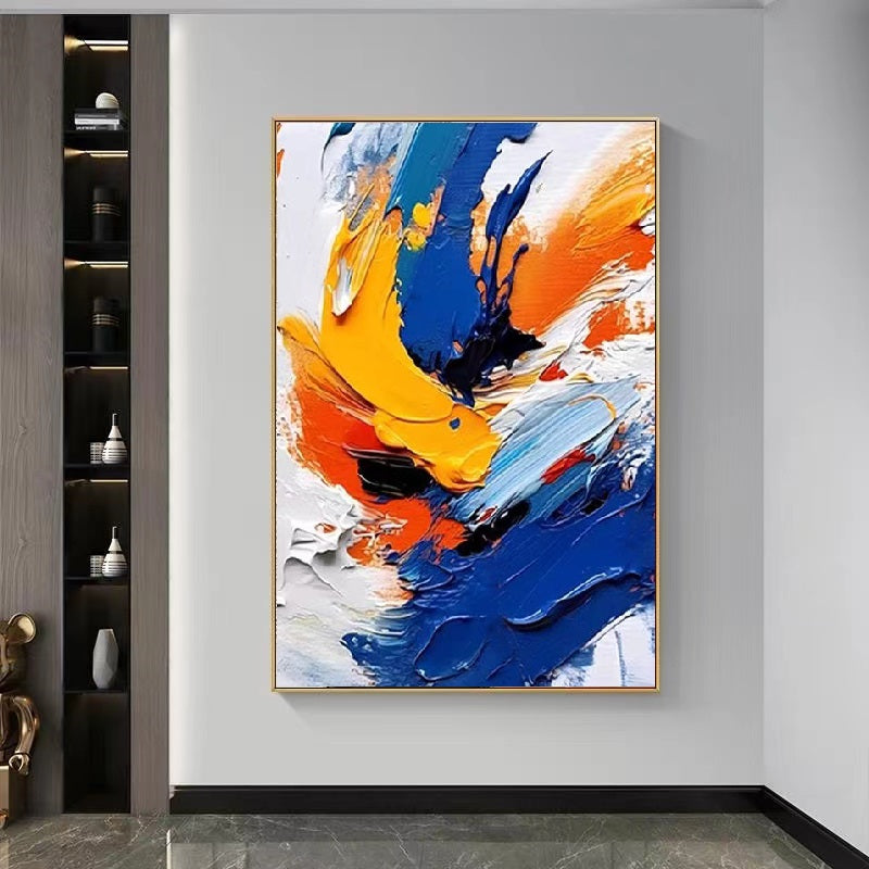 Handcrafted Abstract Painting Fine Wall Art For Homedecor AB1006