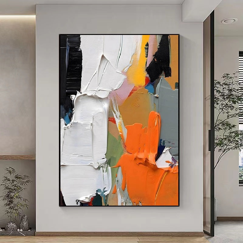 Handcrafted Abstract Painting Fine Wall Art For Homedecor AB1009