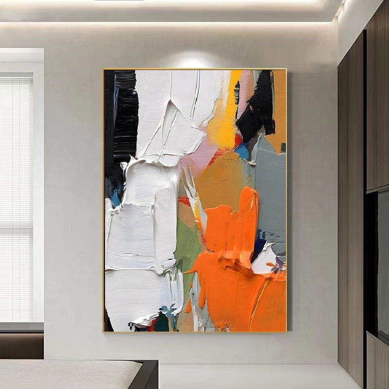 Handcrafted Abstract Painting Fine Wall Art For Homedecor AB1009