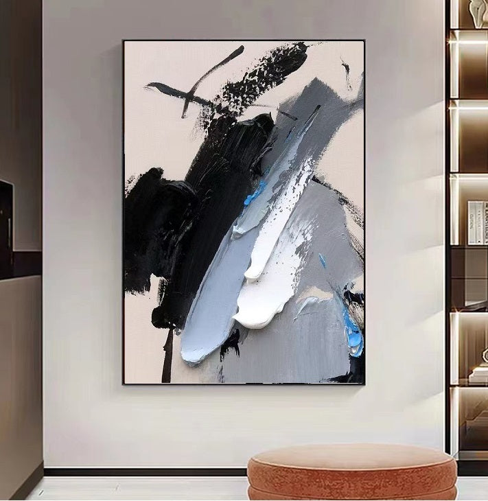 Handcrafted Abstract Painting Fine Wall Art For Homedecor AB1016