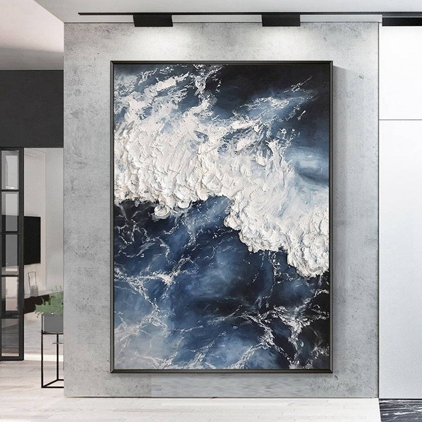 Handcrafted Abstract Painting Fine Wall Art For Homedecor AB1018A