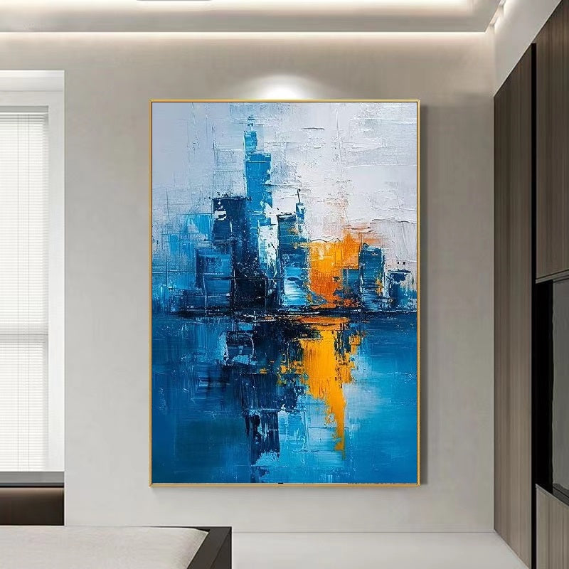 Handcrafted Abstract Painting Fine Wall Art For Homedecor AB1023