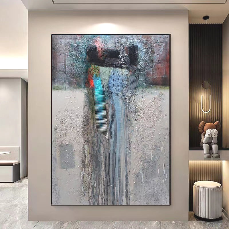 Handcrafted Abstract Painting Fine Wall Art For Homedecor AB1024