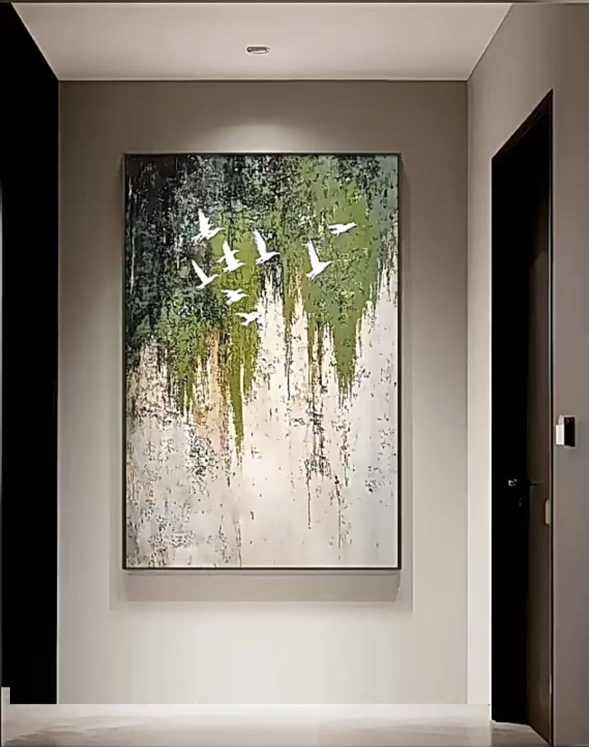 Handcrafted Abstract Painting Fine Wall Art For Homedecor AB1025