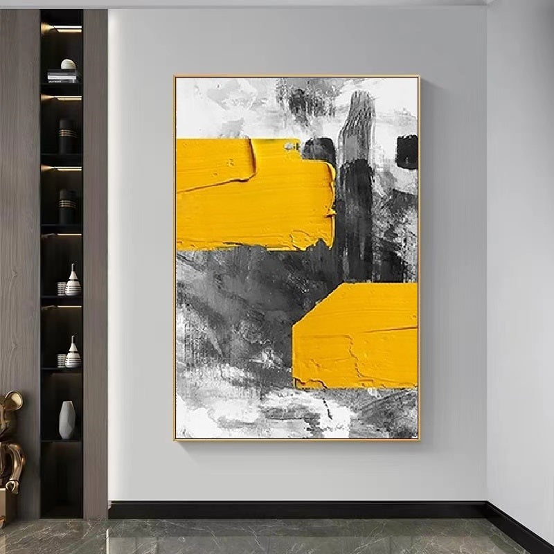 Handcrafted Abstract Painting Fine Wall Art For Homedecor AB1027A