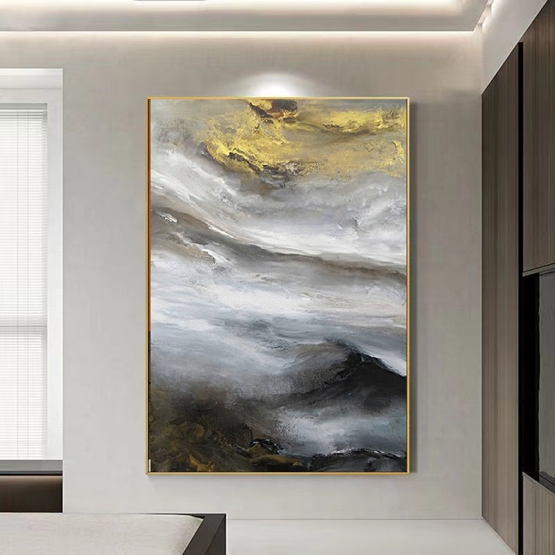 Handcrafted Abstract Painting Fine Wall Art For Homedecor AB1030