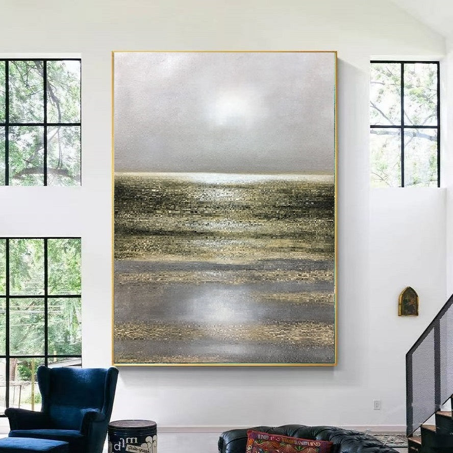 Handcrafted Abstract Painting Fine Wall Art For Homedecor AB1034