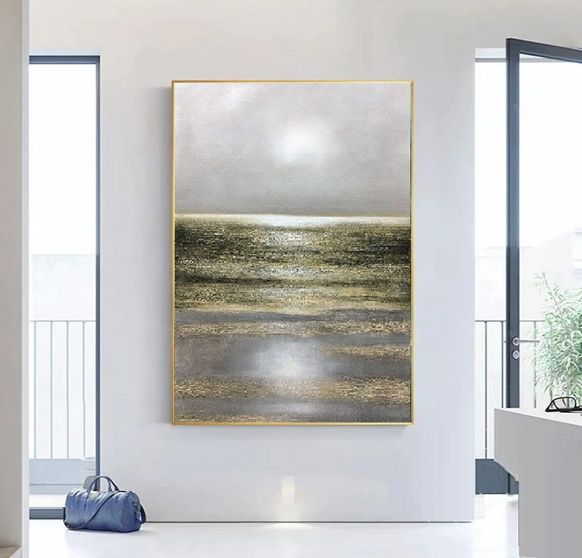 Handcrafted Abstract Painting Fine Wall Art For Homedecor AB1034