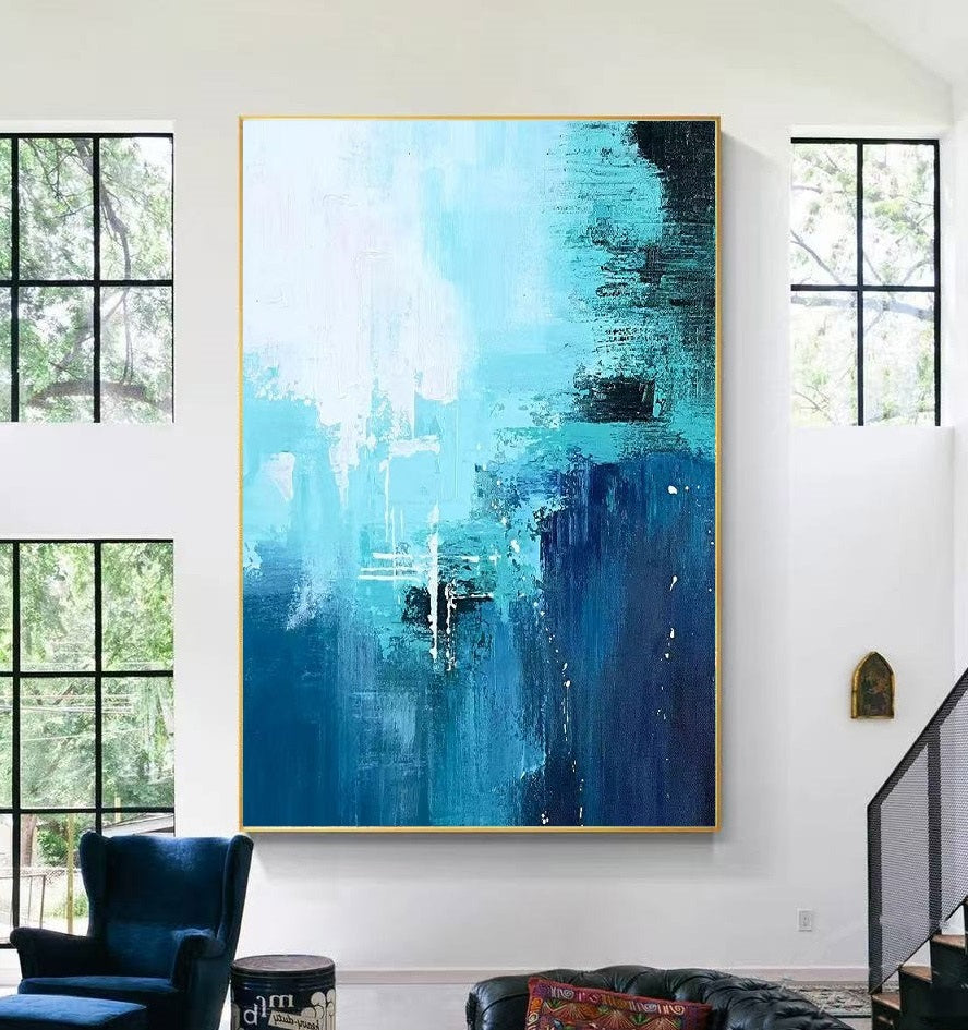 Handcrafted Abstract Painting Fine Wall Art For Homedecor AB1041