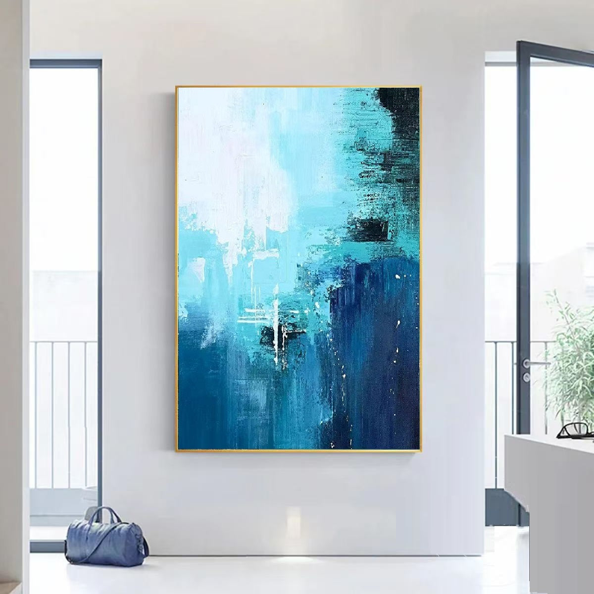 Handcrafted Abstract Painting Fine Wall Art For Homedecor AB1041