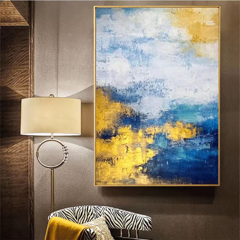 Handcrafted Abstract Painting Fine Wall Art For Homedecor AB1042