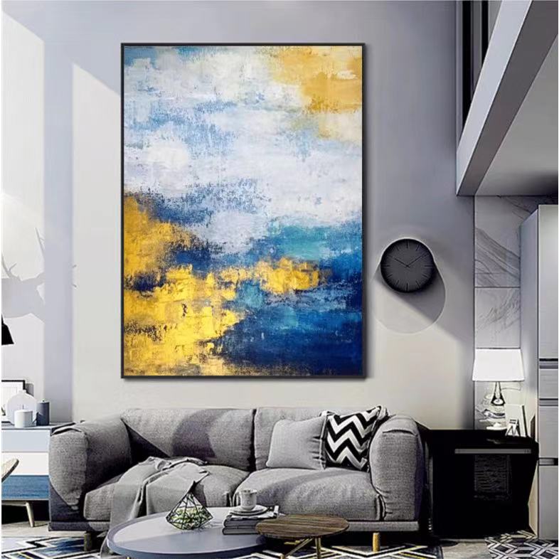 Handcrafted Abstract Painting Fine Wall Art For Homedecor AB1042