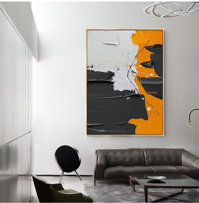 Handcrafted Abstract Painting Fine Wall Art For Homedecor AB1044A