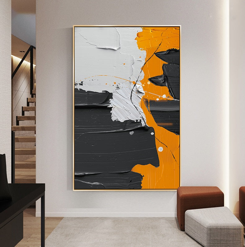 Handcrafted Abstract Painting Fine Wall Art For Homedecor AB1044A