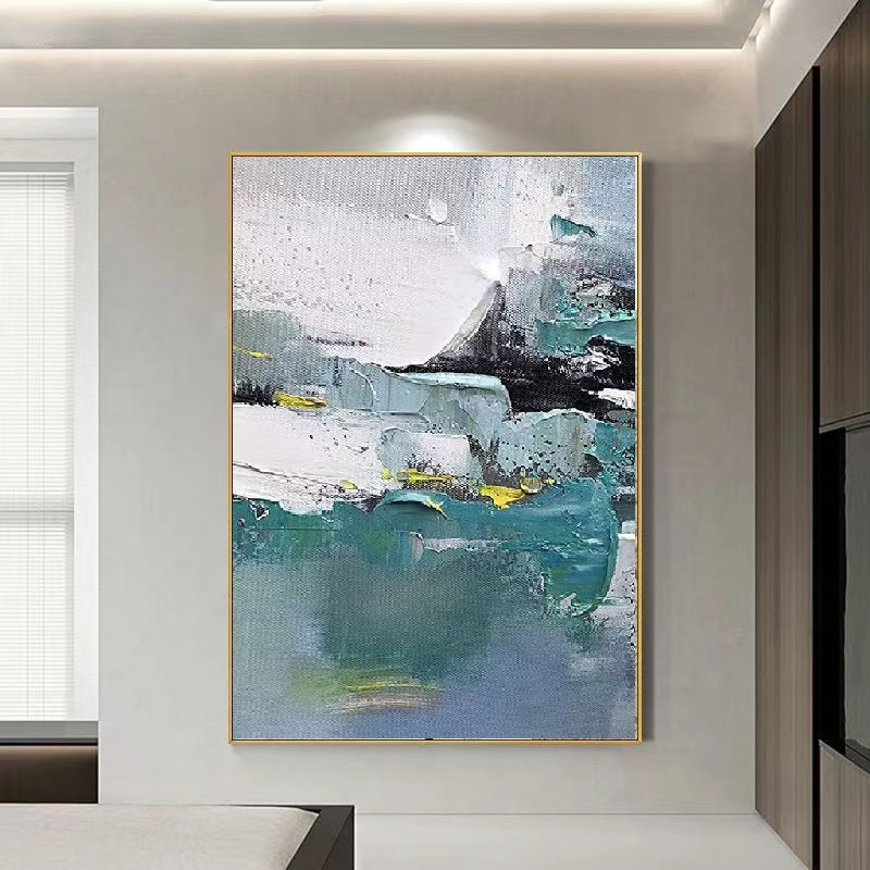 Handcrafted Abstract Painting Fine Wall Art For Homedecor AB1054