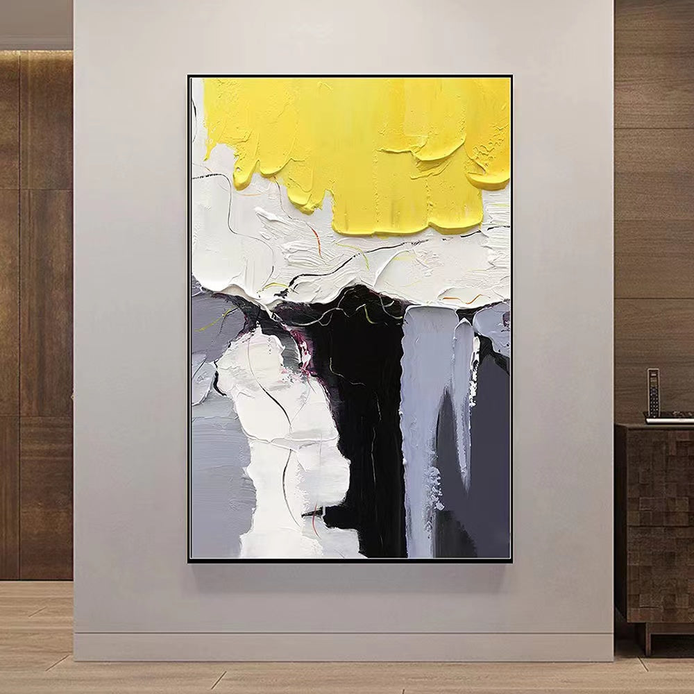 Handcrafted Abstract Painting Fine Wall Art For Homedecor AB1055