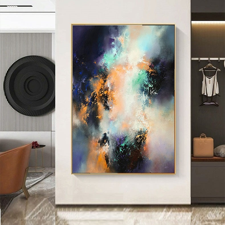 Handcrafted Abstract Painting Fine Wall Art For Homedecor AB1060