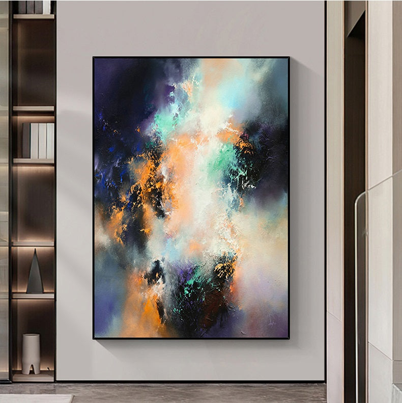 Handcrafted Abstract Painting Fine Wall Art For Homedecor AB1060