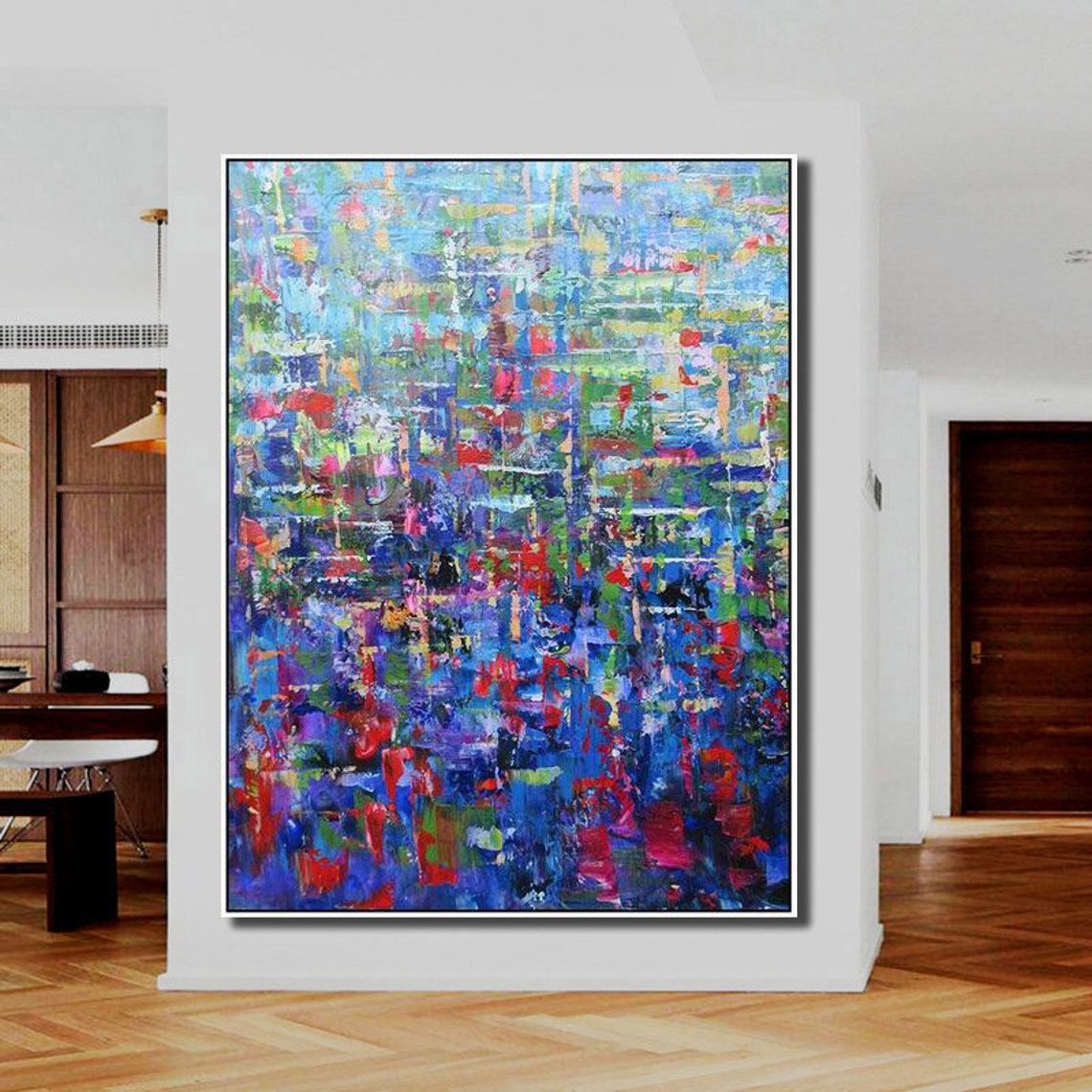 Handcrafted Abstract Painting Fine Wall Art For Homedecor AB1061