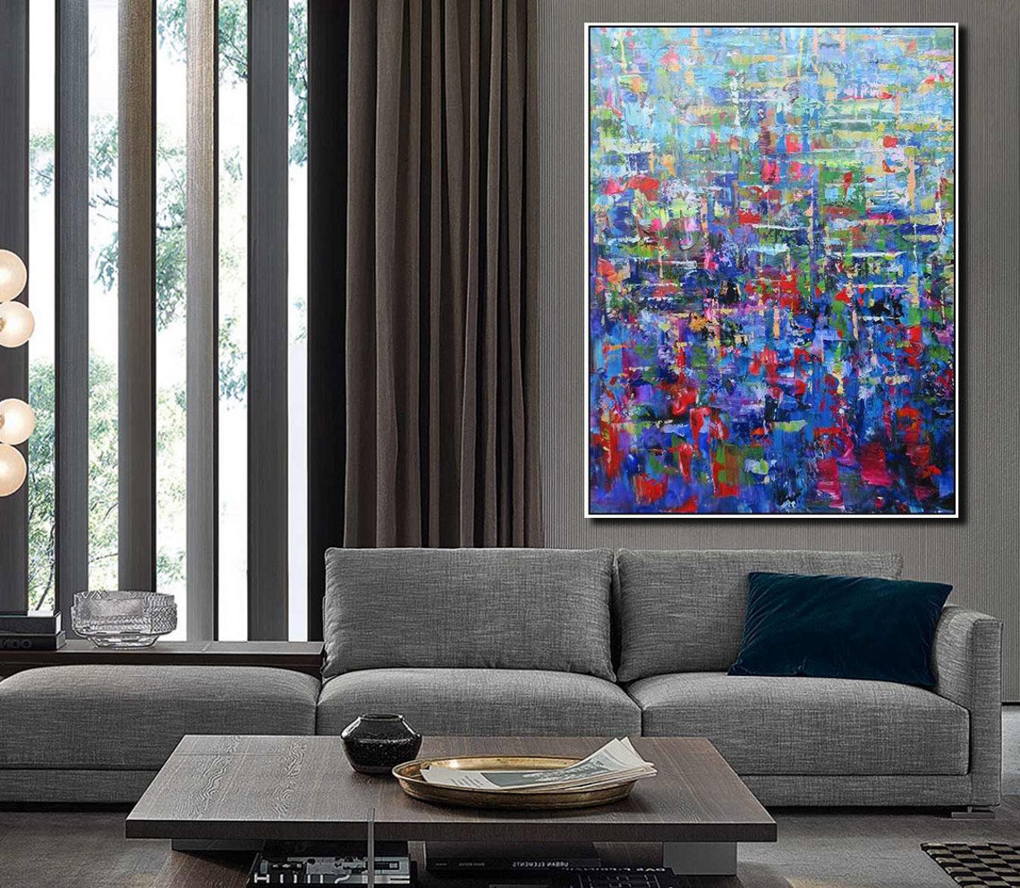 Handcrafted Abstract Painting Fine Wall Art For Homedecor AB1061