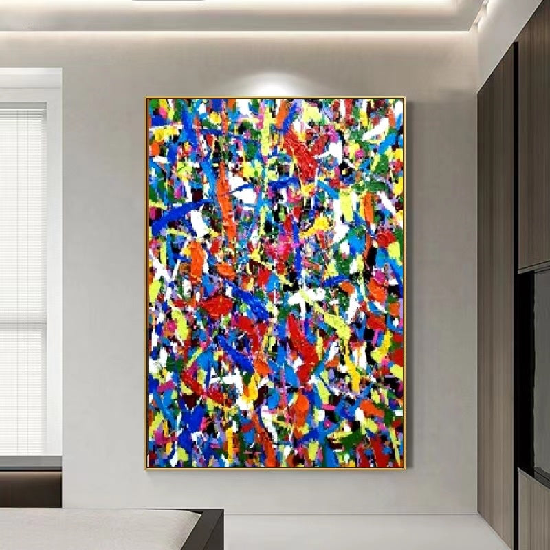 Handcrafted Abstract Painting Fine Wall Art For Homedecor AB1062