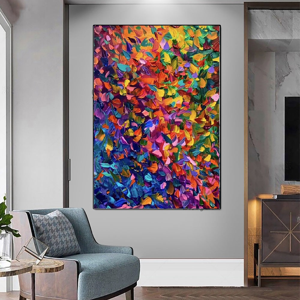 Handcrafted Abstract Painting Fine Wall Art For Homedecor AB1064