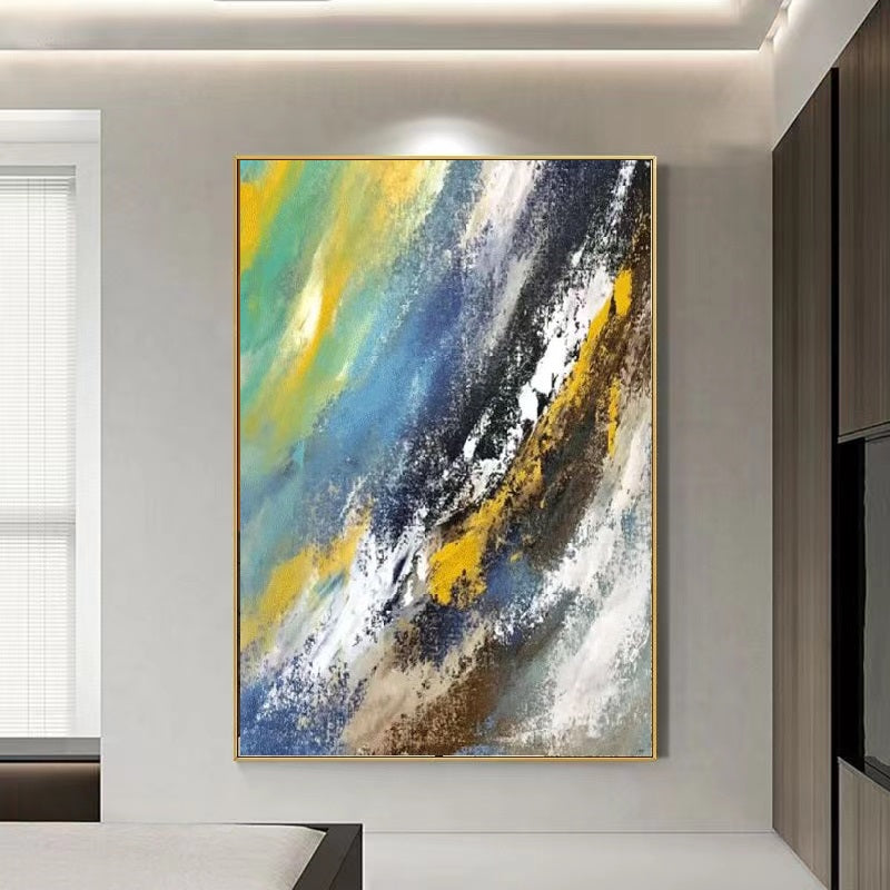 Handcrafted Abstract Painting Fine Wall Art For Homedecor AB1065
