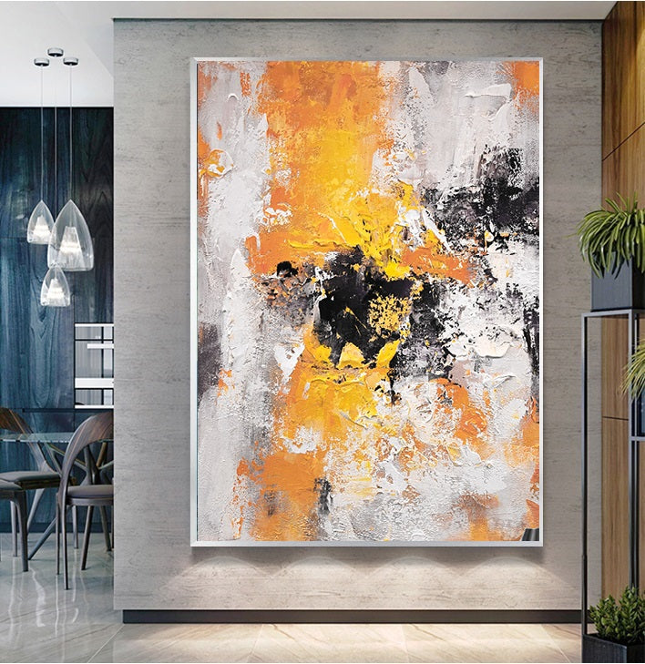 Handcrafted Abstract Painting Fine Wall Art For Homedecor AB1067