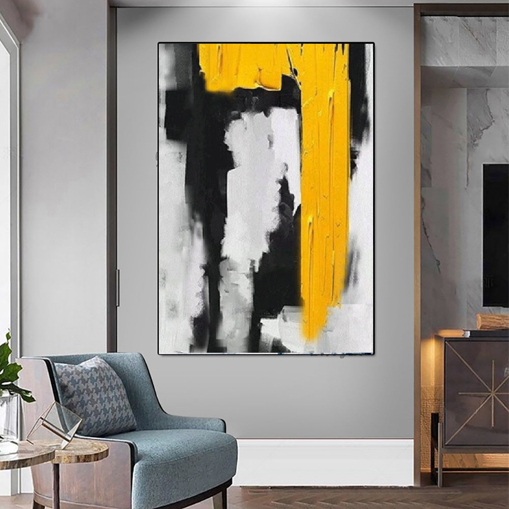 Handcrafted Abstract Painting Fine Wall Art For Homedecor AB1070