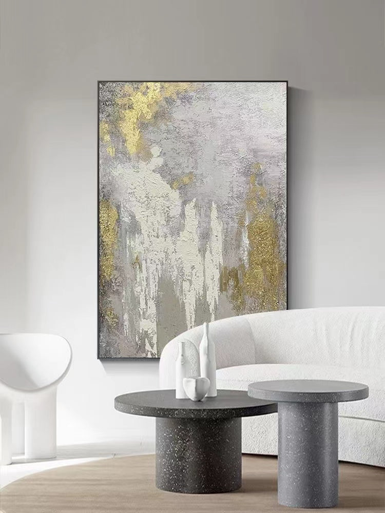 Handcrafted Abstract Painting Fine Wall Art For Homedecor AB1073