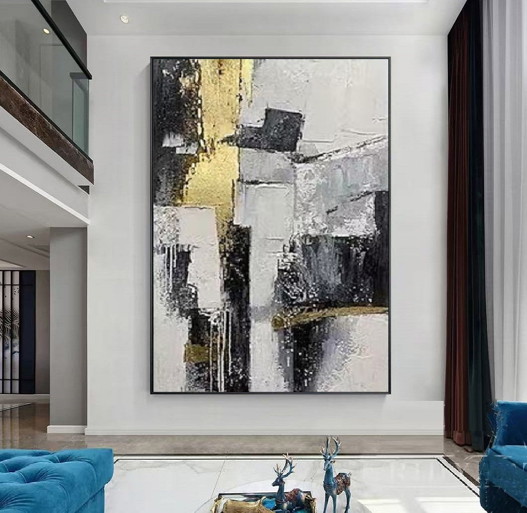 Handcrafted Abstract Painting Fine Wall Art For Homedecor AB1081