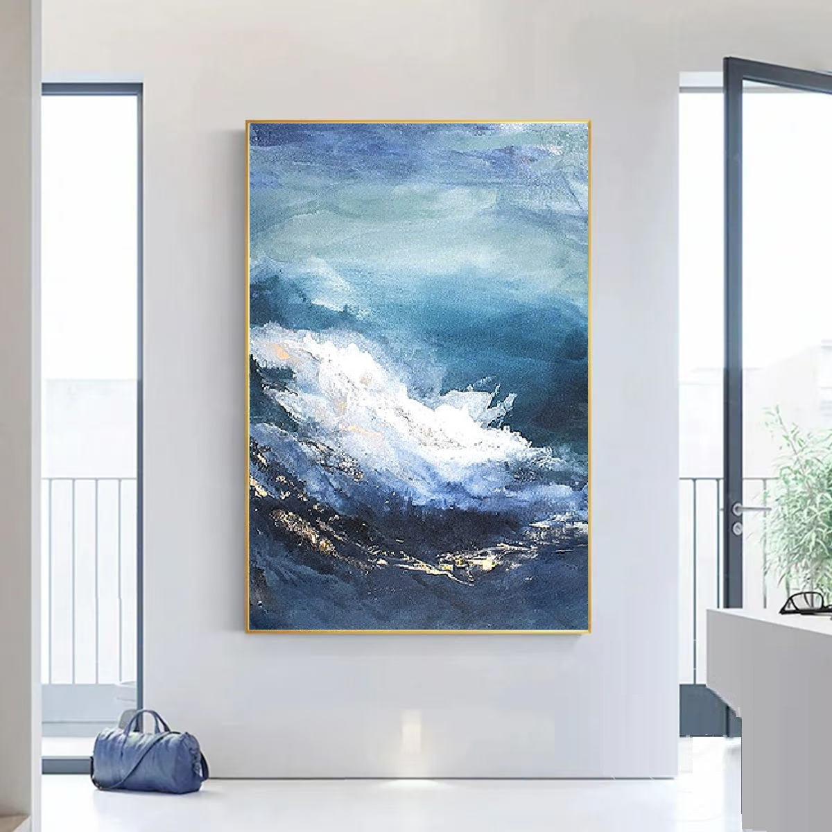 Handcrafted Abstract Painting Fine Wall Art For Homedecor AB1087