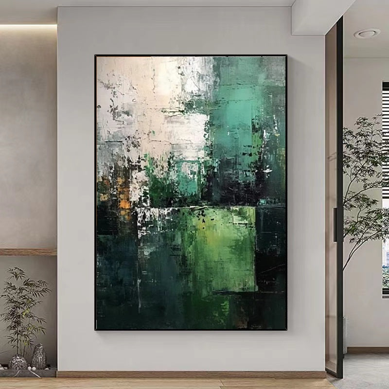 Handcrafted Abstract Painting Fine Wall Art For Homedecor AB1099