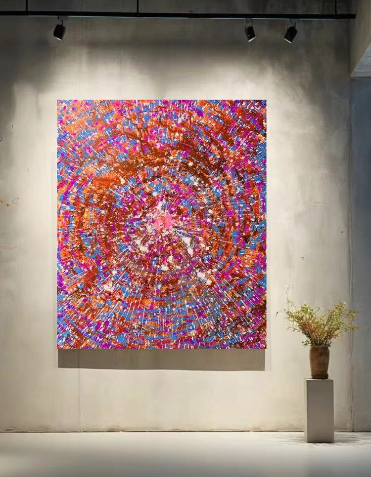 Handcrafted Abstract Painting Fine Wall Art For Homedecor AB1100