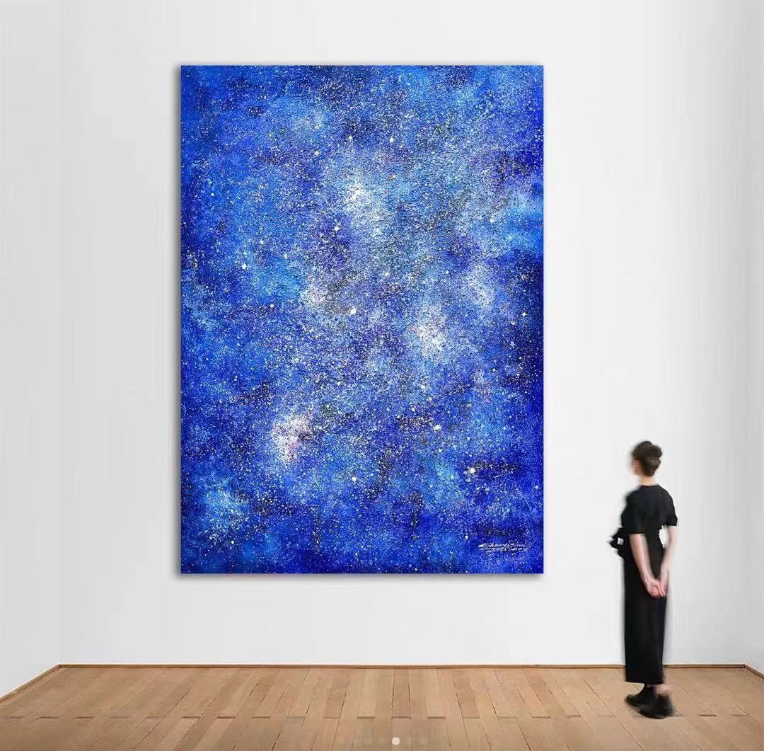 Handcrafted Abstract Painting Fine Wall Art For Homedecor AB1101