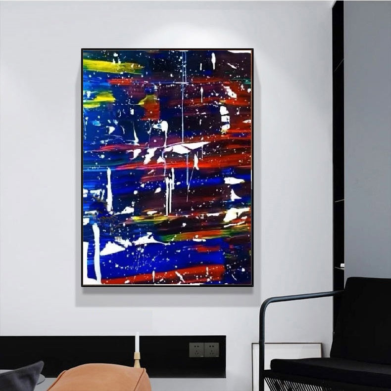 Handcrafted Abstract Painting Fine Wall Art For Homedecor AB1105