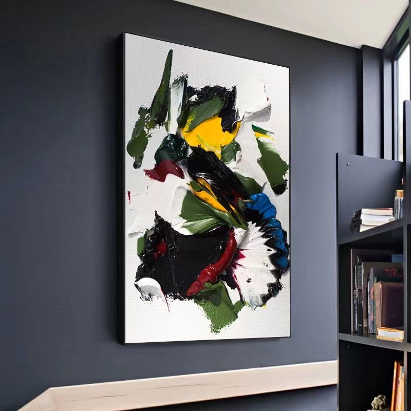 Handcrafted Abstract Painting Fine Wall Art For Homedecor AB1110