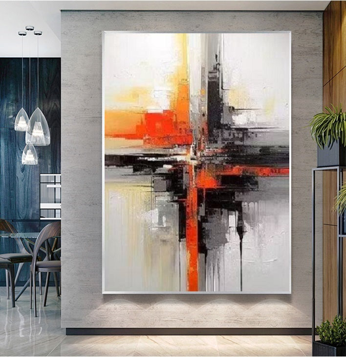 Handcrafted Abstract Painting Fine Wall Art For Homedecor AB1111