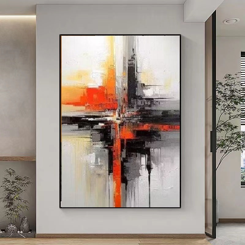 Handcrafted Abstract Painting Fine Wall Art For Homedecor AB1111
